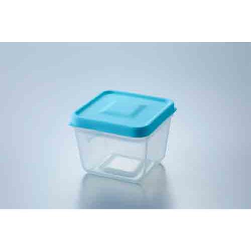 ふたがトングになる保存容器 ピンク ミントブルー キッチン タッパー