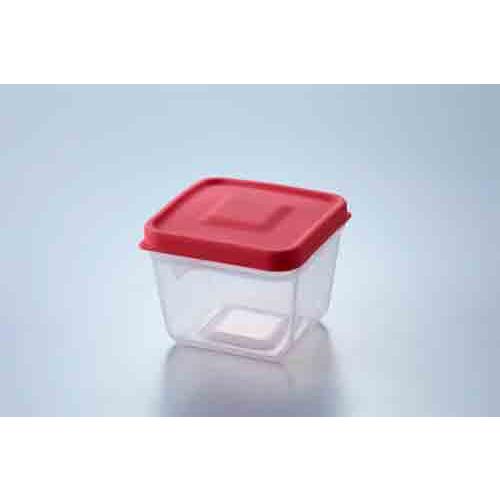 ふたがトングになる保存容器 ピンク ミントブルー キッチン タッパー