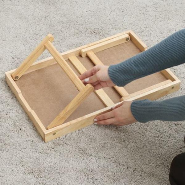 折りたたみトレー ボヌール キッチン お盆 トレイ 木製 テーブル