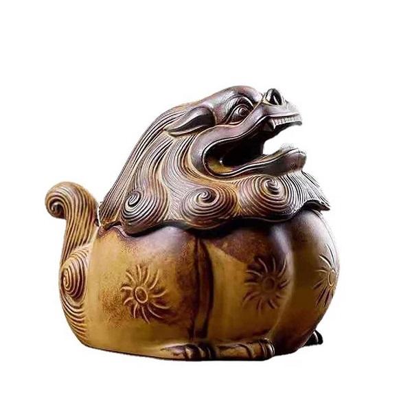 香炉 獅子 線香立て アロマグッズ アロマ お香 お香立て インセンス