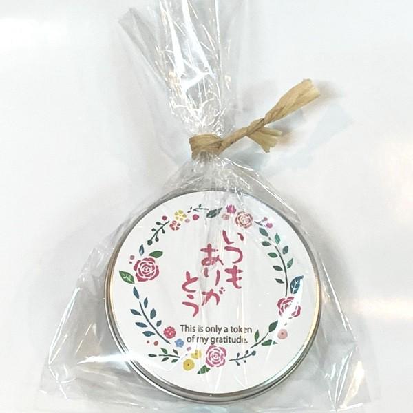 プチギフトハーブ缶ラッピング付き【ありがとうの栽培キット】 花