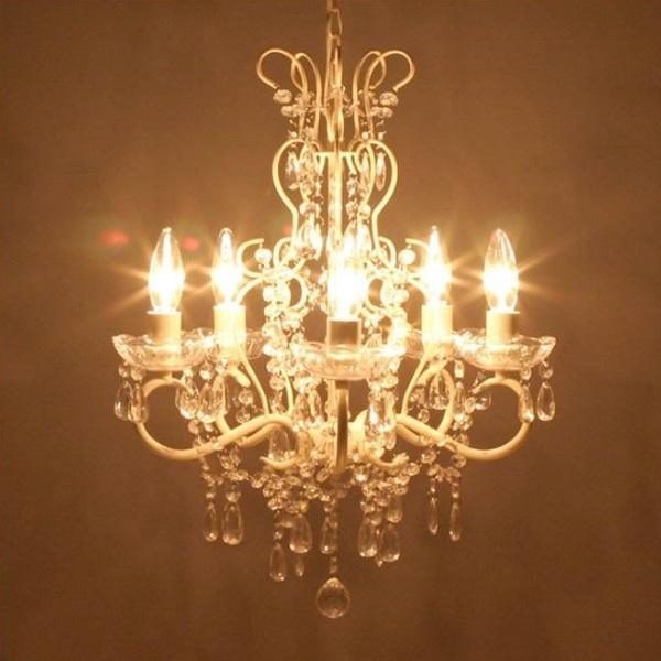 5灯シャンデリア アリス LED電球対応可 家具 インテリア 照明 電球