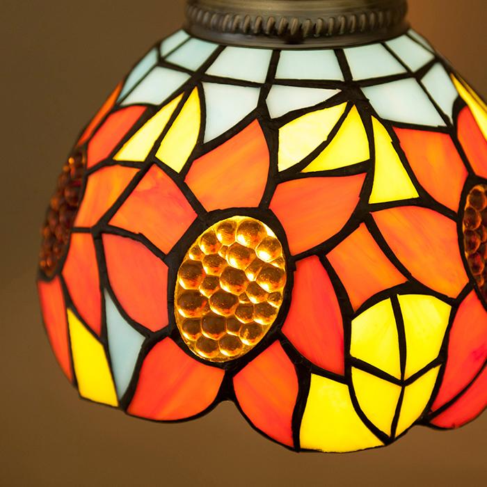 ティファニー ペンダントランプ フラワー（1灯）、トンボ（1灯）【LED