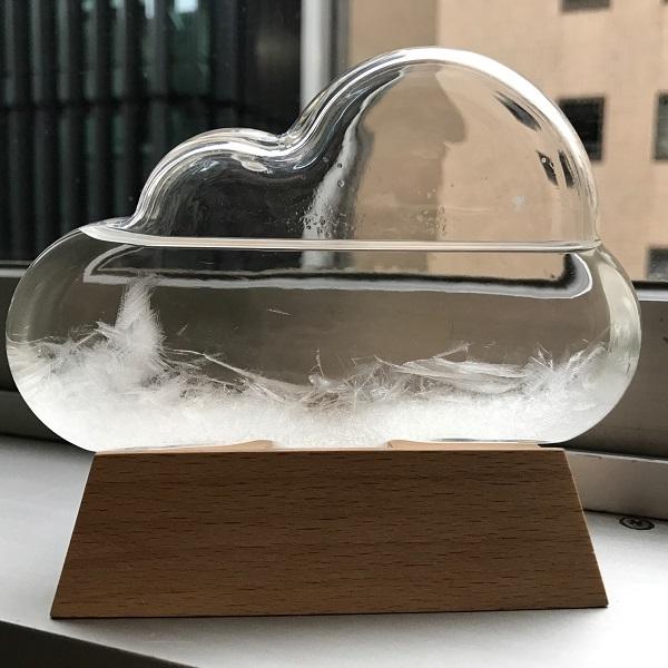 ストームグラス 気象計 天気予報 Fun Science インテリア 温湿度計