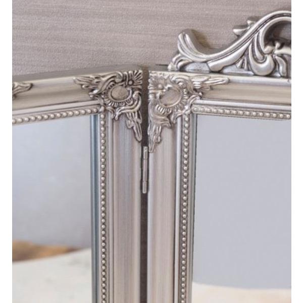 Newチャーチルウッド【三面鏡】 家具 インテリア ミラー 卓上ミラー