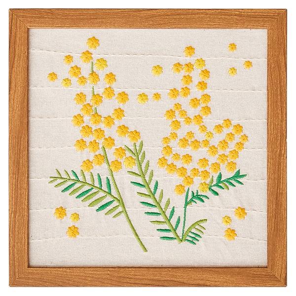 HAGiHARA（萩原） ファブリックパネル KUKKA クッカ 刺繍アート 北欧