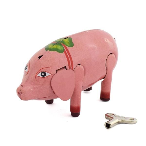ブリキ ピッグ ブリキおもちゃ ゼンマイ インテリア インテリア雑貨
