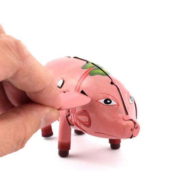 ブリキ ピッグ ブリキおもちゃ ゼンマイ インテリア インテリア雑貨