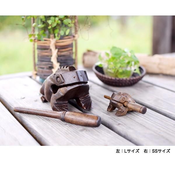 カエルギロ L モーコック 楽器 民族楽器 モーコック ギロ カエル