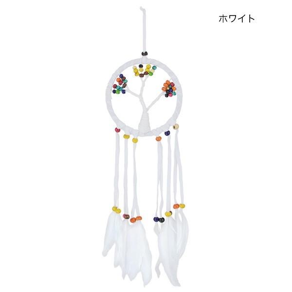 SALE ドリームキャッチャー ツリー ホワイト 魔除け、お守り、バリ