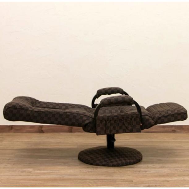 昇降式リクライニングチェアフット付レバー式　BR 昇降式リクライニングチェアフット付きレバー式BR/NA