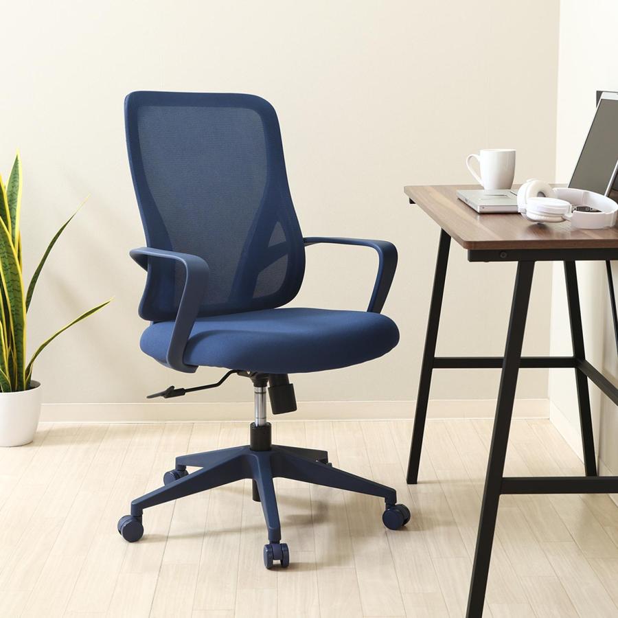 シンプルデザインチェア パレット OR　BL GY　　　　　　　　　家具　インテリア　椅子　チェア　　オフィス　オフィスチェア　ワークチェア_10
