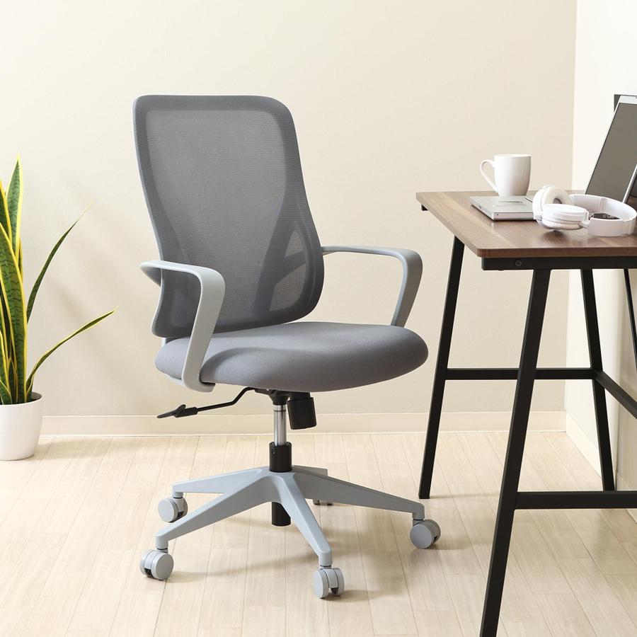 シンプルデザインチェア パレット OR　BL GY　　　　　　　　　家具　インテリア　椅子　チェア　　オフィス　オフィスチェア　ワークチェア_15