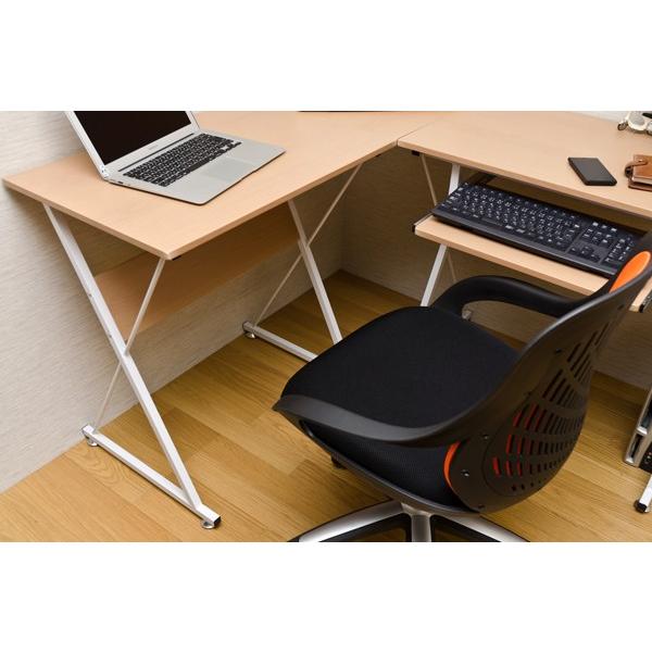 コーナーPCデスクセット WAL コーナーPCデスクセット NA/WAL 家具 インテリア デスク フリー