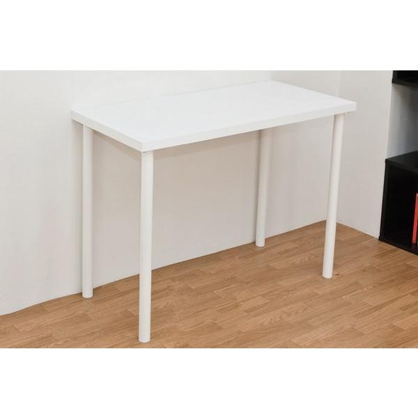 【新品・送料無料】フリーテーブル　90×45　BK/WH フリーテーブル 90×45 BK/WH 家具 インテリア デスク 机 フリー