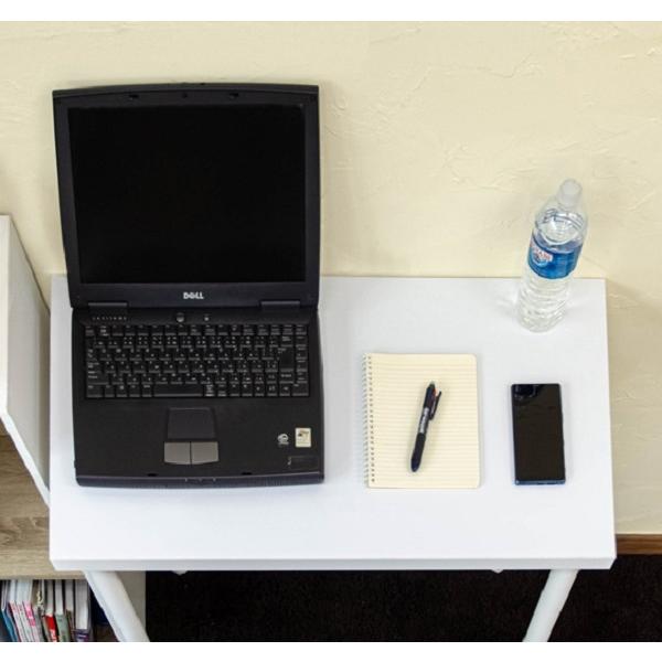 フリーテーブル　75×45 ブラック フリーテーブル 75×45 BK/WH 家具 インテリア デスク 机 フリー