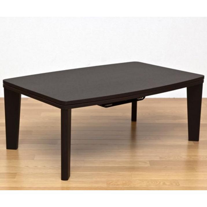 カジュアルコタツR天板90×60長方形BR/NA