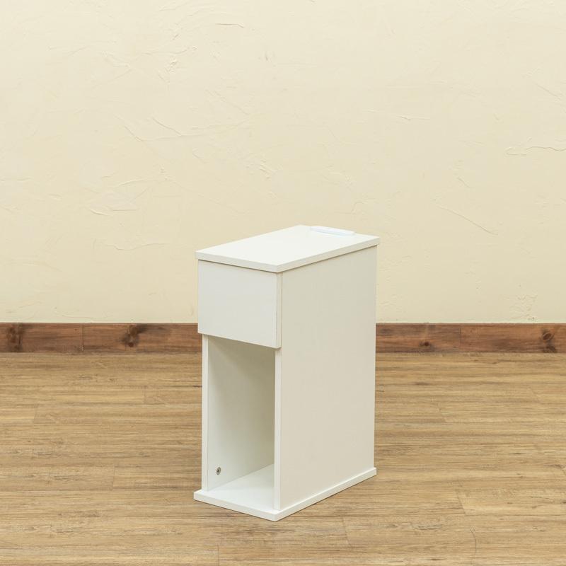 Alta ナイトテーブル 引出し付き DBR/NA/WH 家具 インテリア