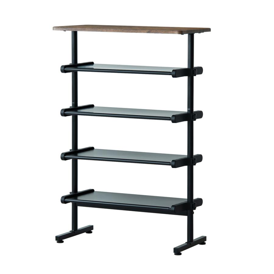 ワンタッチ式可動棚ラック フィット 大理石 木目 家具 インテリア