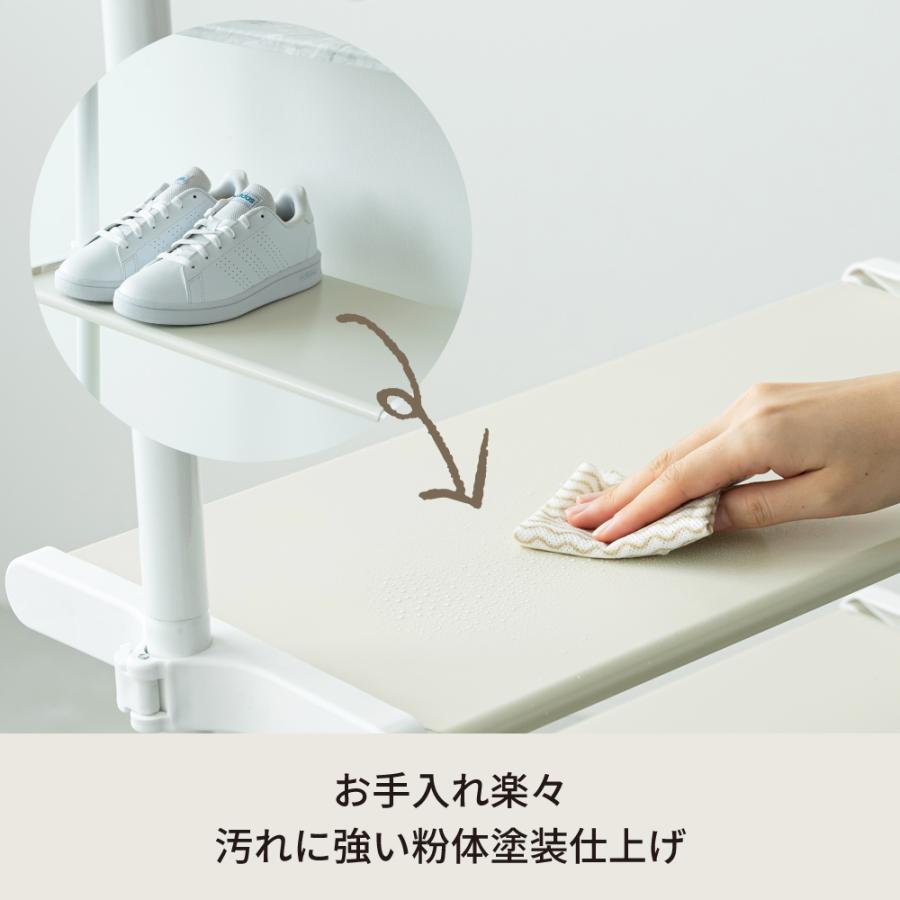 ワンタッチ式可動棚ラック フィット 大理石 木目 家具 インテリア
