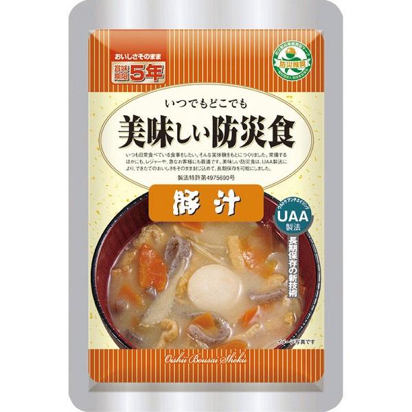 UAA食品美味しい防災食 50食 ハンバーグ煮込み 100g 肉じゃが 130g