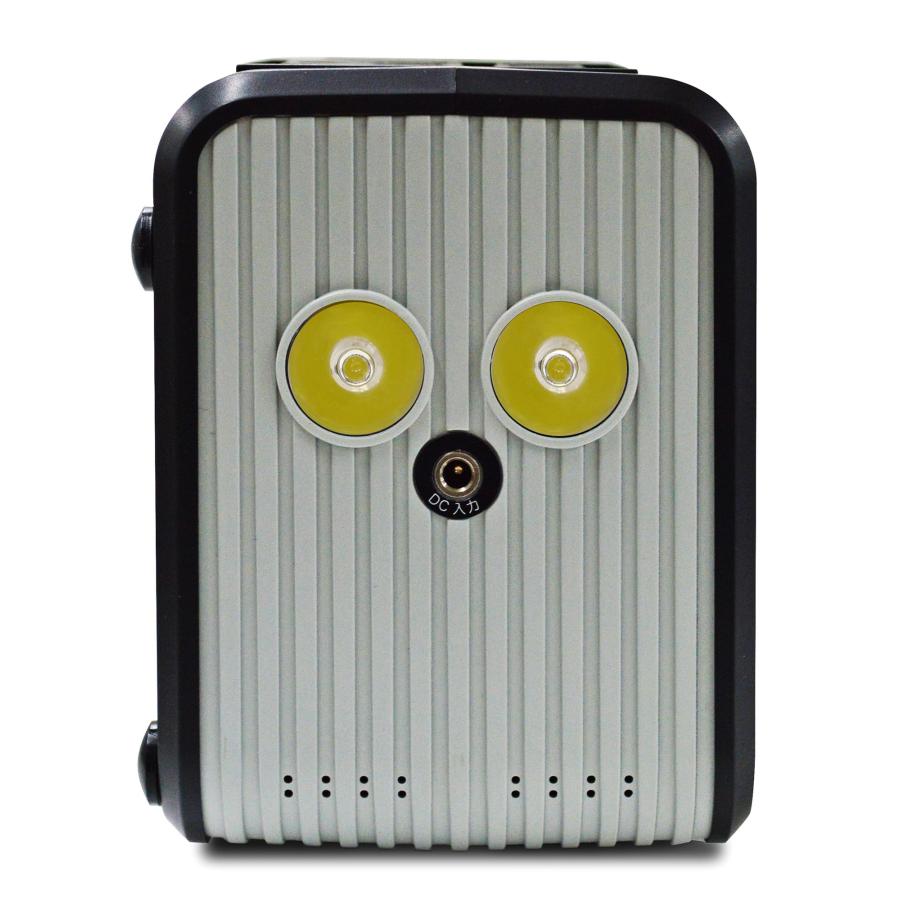 EVERBright 大容量ポータブル電源 300000mAh 軽量1030g ライト機能付
