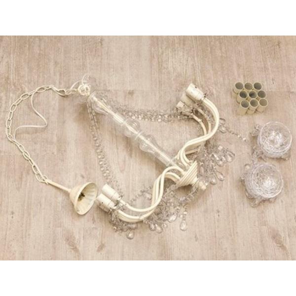 9灯シャンデリア ジュリエット LED電球対応可 ノックダウン 家具