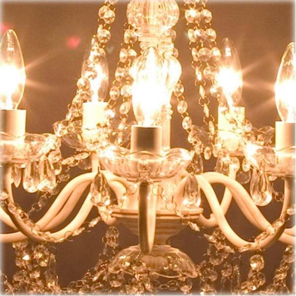 9灯シャンデリア ジュリエット LED電球対応可 ノックダウン 家具