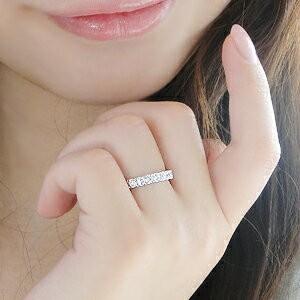 ダイヤモンド プラチナ リング ダイヤ 指輪 pt900 1カラット エタニティ 1.0ct 豪華 大粒 4月 誕生石 vi-0002 |  | 02