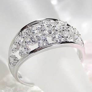pt900 ダイヤモンド 透かし彫り デザインリング pt900 ダイヤモンドリング H-SIクラス 0.75ct 繊細な透かし模様