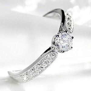 ダイヤモンド リング プラチナ 一粒 pt900 エタニティ ダイヤ 0.55ct