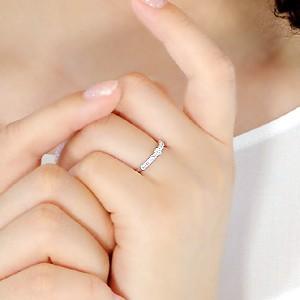 ピンキー対応 送料無料 Pt900 ダイヤモンド リング : ジュエリーvivid