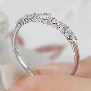 ピンキー対応 送料無料 Pt900 ダイヤモンド リング : ジュエリーvivid