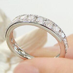 Pt950 ダイヤモンド エタニティ リング 1.0ct 上品 人気 指輪 Pt950 ダイヤモンド エタニティ リング 1.0ct 上品 人気 指輪