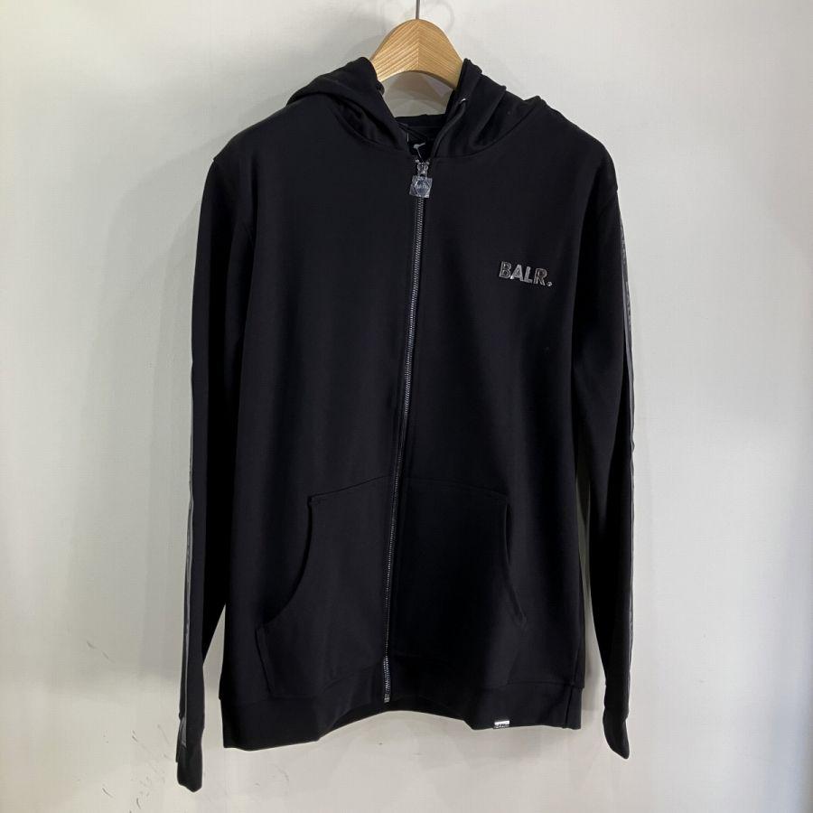BALR.｜ボーラー】ボーラー ナイロンジャージサイドロゴ入りパーカー 
