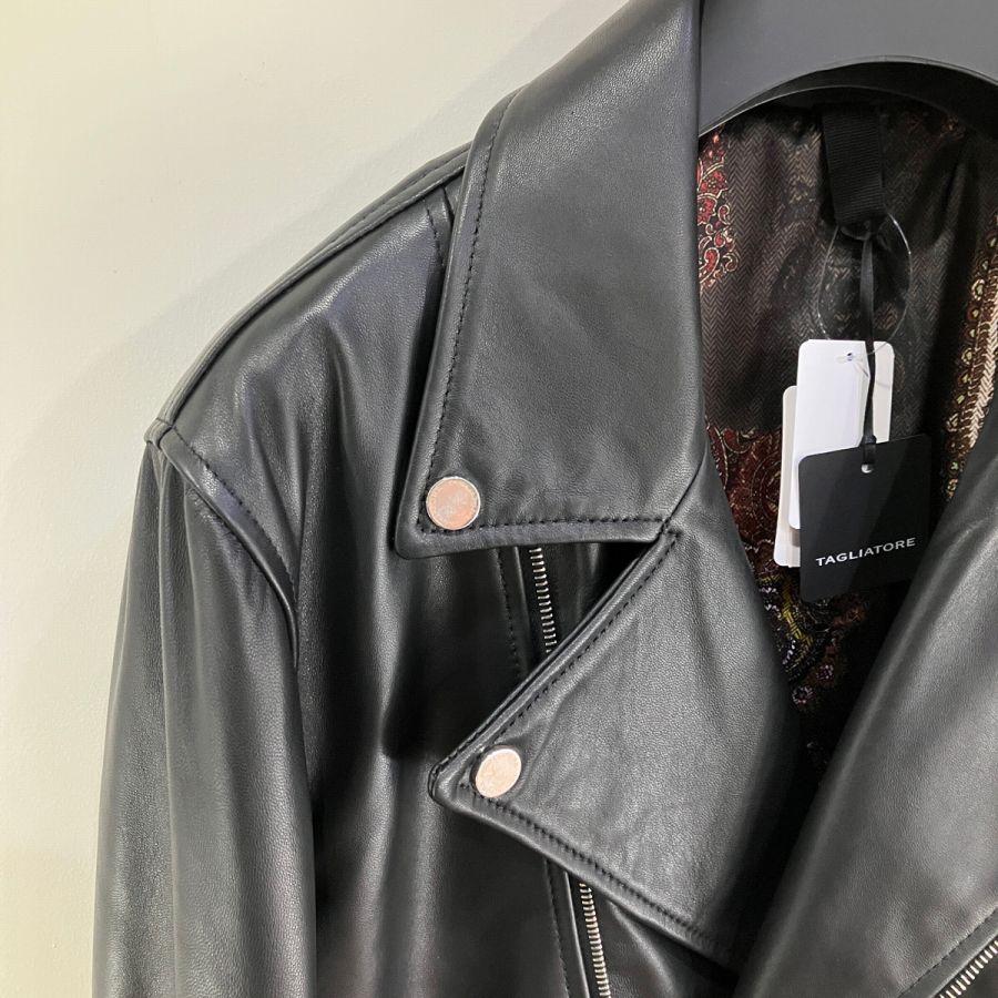 TAGLIATORE】タリアトーレ ラムレザー ダブルライダースレザー