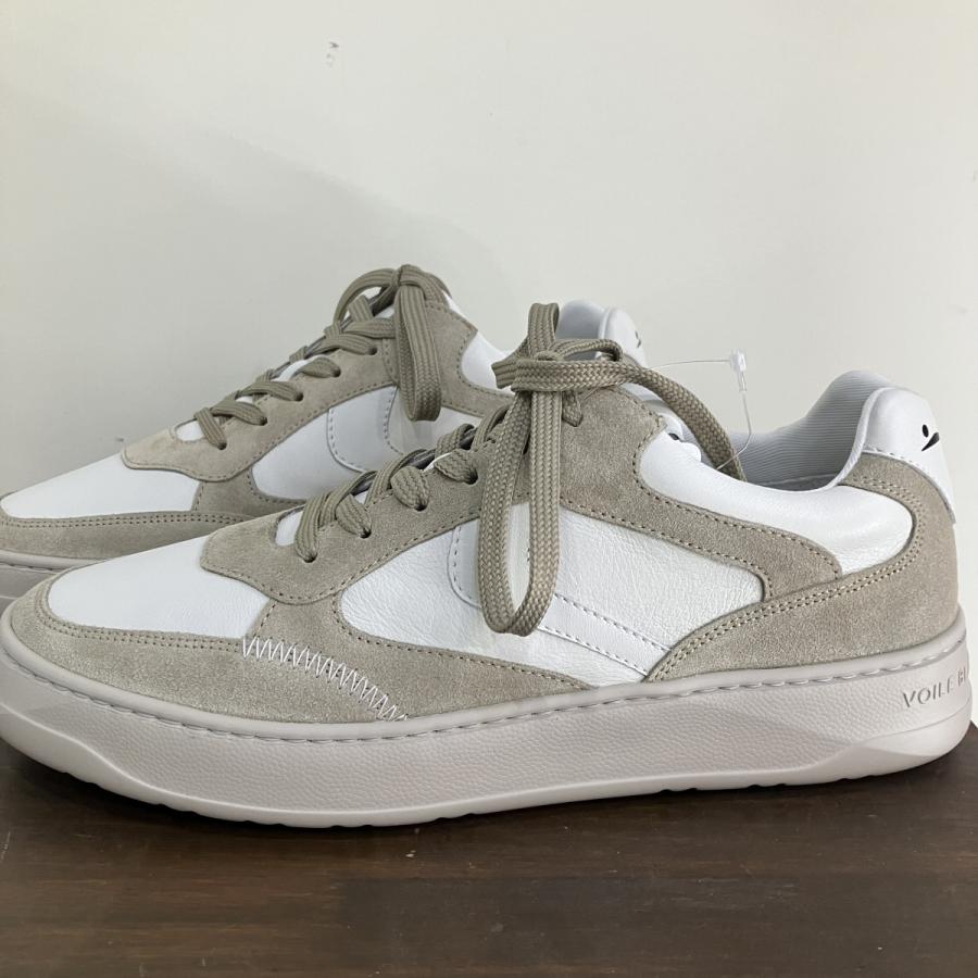 WHITE】ボイルブランシェ なりひびく VOILE BLANCHE スニーカー メンズ  