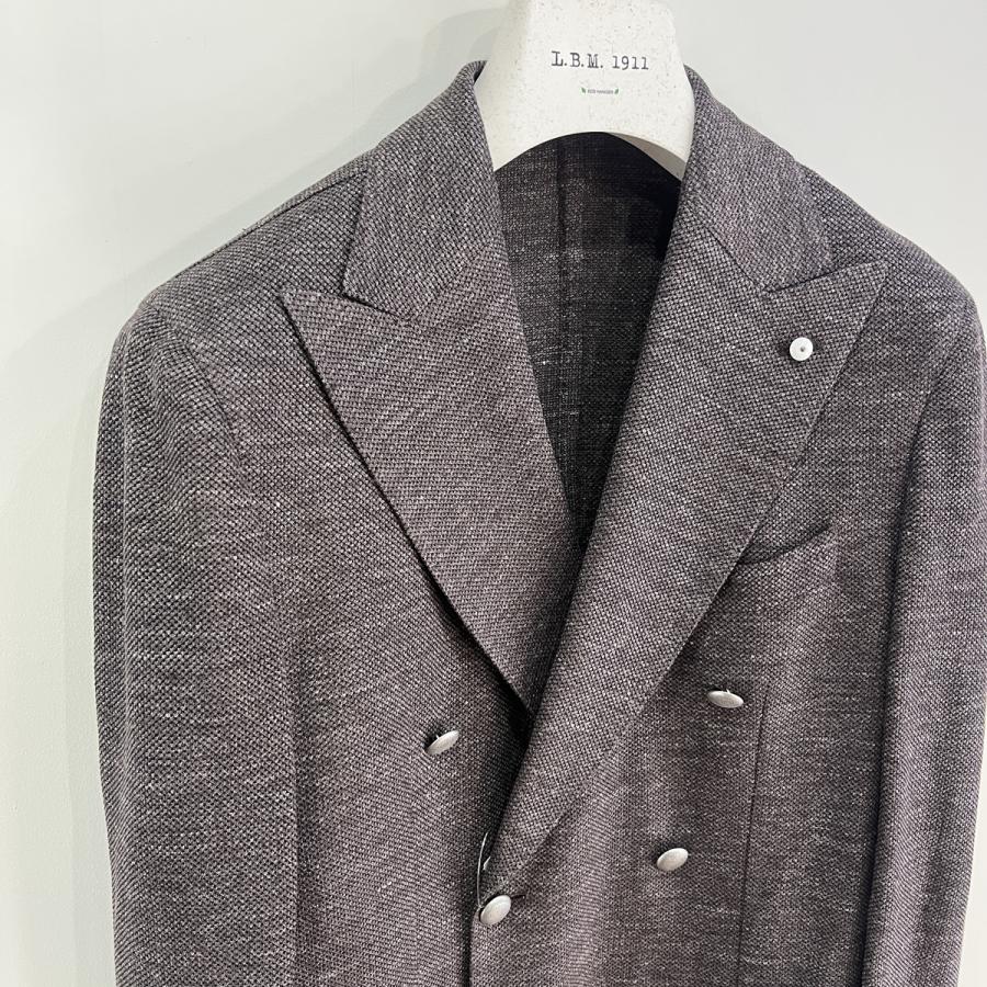 【LBM｜エルビーエム】【セール30%off】エルビーエム ダブル6Bジャケット メッシュリネン メタルボタン/2813-55209*JK#MCの画像