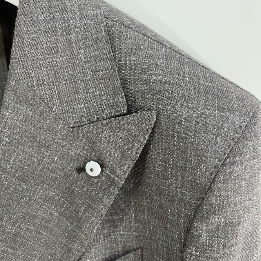 【LBM｜エルビーエム】【セール30%off】エルビーエム ダブル6Bスーツ シャンブレーウールシルク/3686-54241*SU#MCの画像