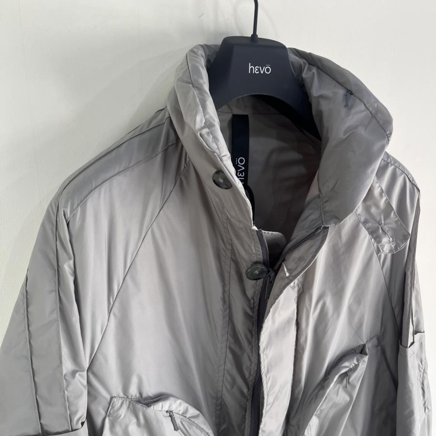 Hevo｜イーヴォ】【セール30%off】イーボ 撥水ナイロン スタンドカラー 