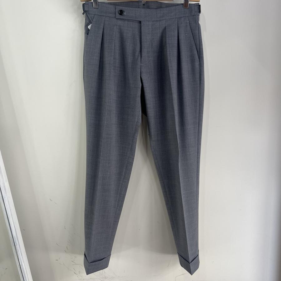 BERWICH｜ベルウィッチ】ベルウィッチ スコッチ 2プリーツテーパード