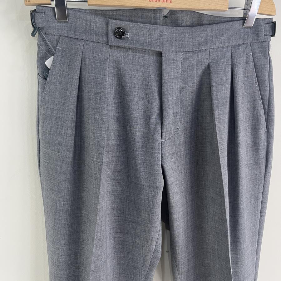 BERWICH ベルウィッチ 2プリーツ パンツ グレンプレイド 48 グレン