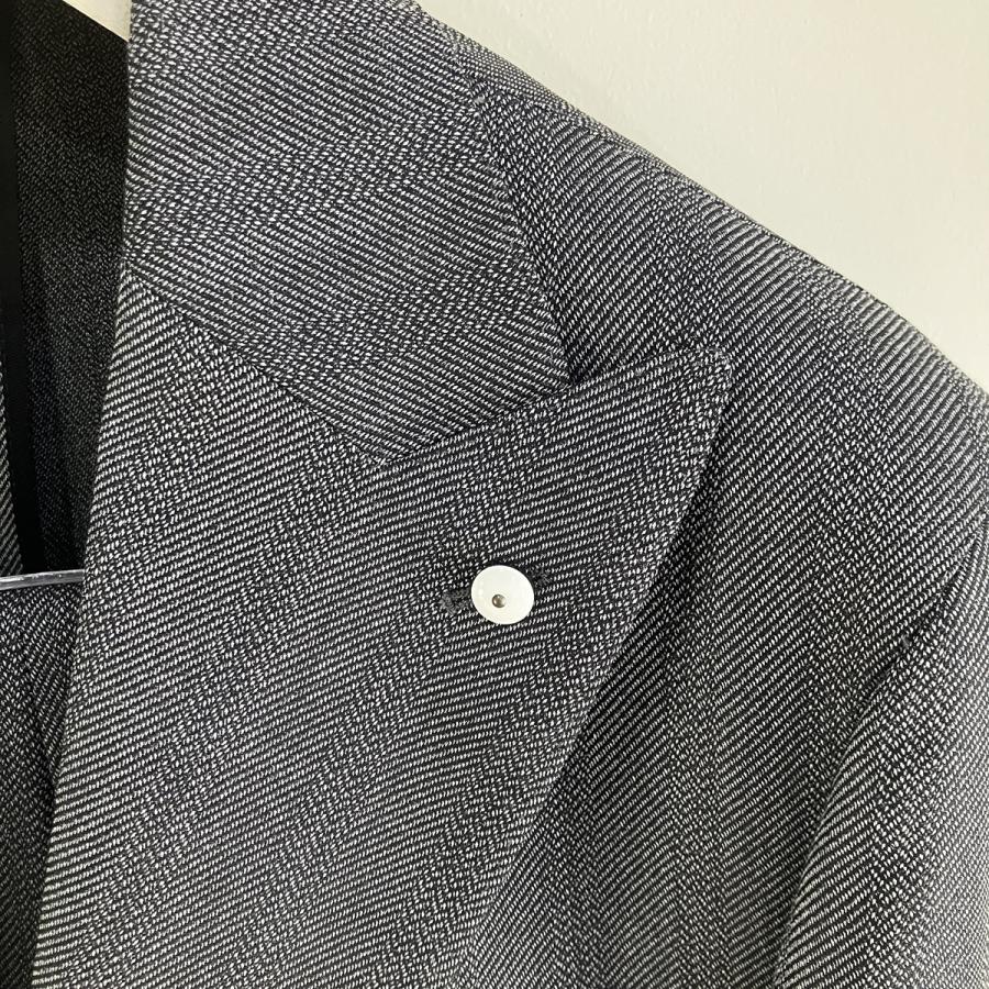 【LBM｜エルビーエム】【セール30%off】エルビーエム ヘリンボーン ピークドラペル2Bシングルスーツ/191-2527756*SU#MCの画像