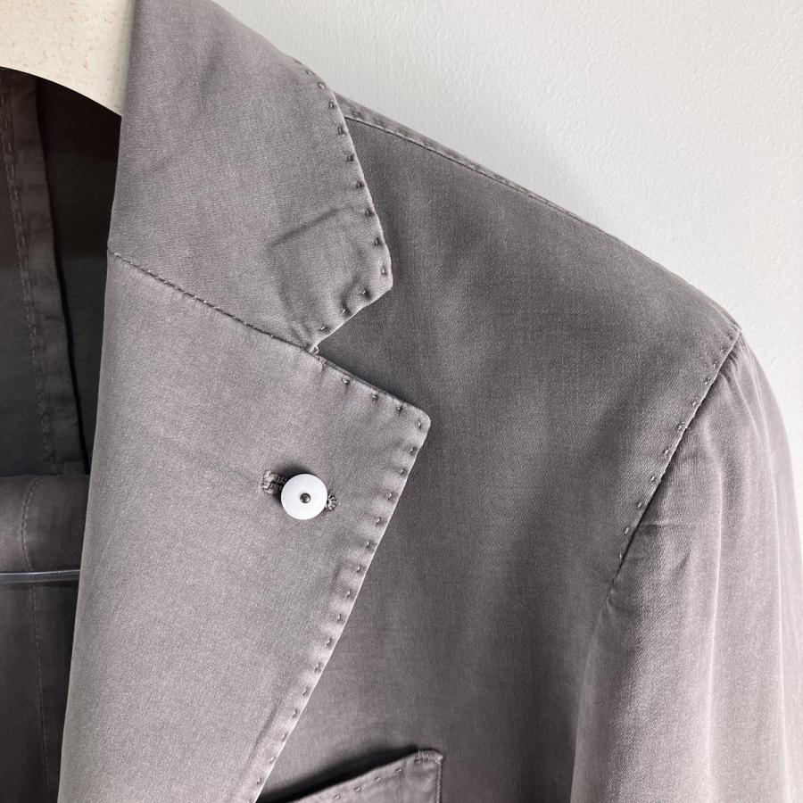【LBM｜エルビーエム】エルビーエム 後染めコットンシルクストレッチ 2Bスーツ/3850-65163-4*SU#MCの画像