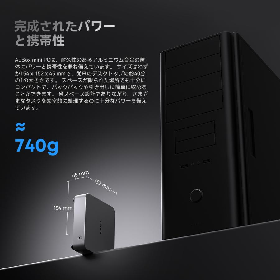デスクトップパソコン WPS Office付き AMD Ryzen7 8745HS 16GB DDR5