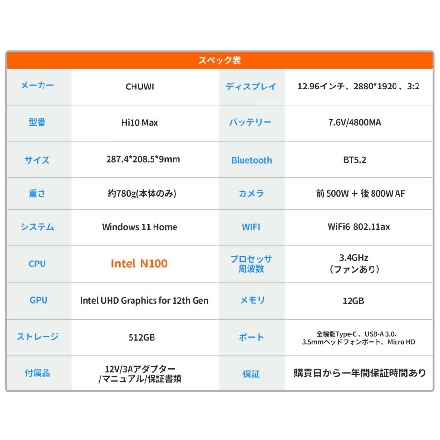 CHUWI プレゼント 令和6年秋新発売 WPS Office付き タブレット CHUWI プレゼント 令和6年秋新発売 WPS Office付き タブレット