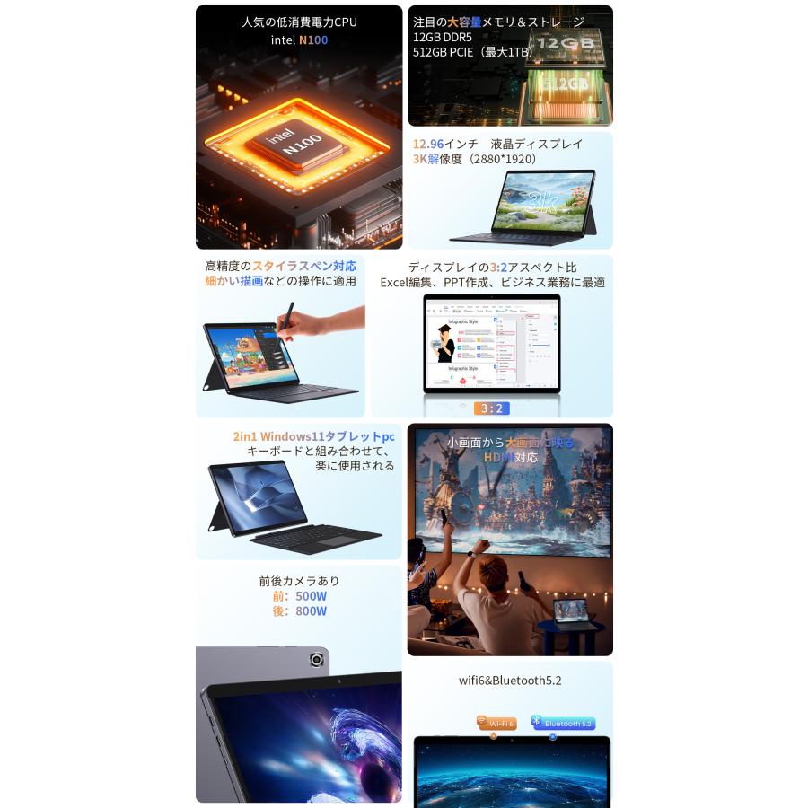 CHUWI プレゼント 令和6年秋新発売 WPS Office付き タブレット CHUWI プレゼント 令和6年秋新発売 WPS Office付き タブレット