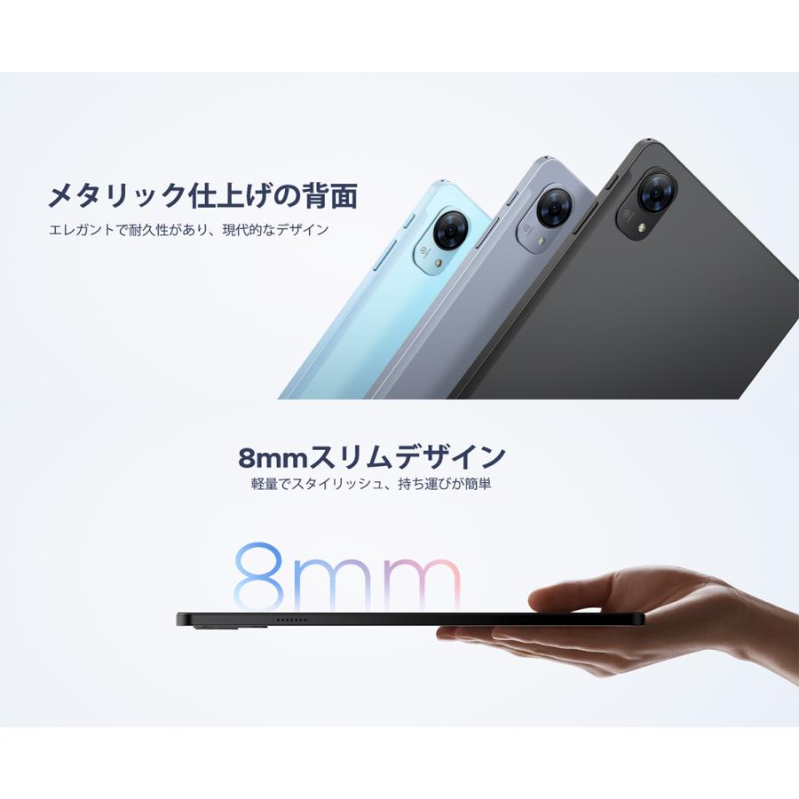 【50%OFFクーポン対象】10インチ セット版 タブレット Android16 Gemini AI Wi-Fiモデル 48GB+128GB 2TB拡張 Widevine L1 P10PRO Bluetoothキーボード付属 |  | 08