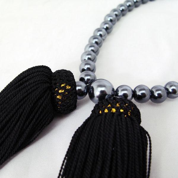 巧工房 パールタッセル ブラック B-1 車内のインテリアに！ : 雑貨