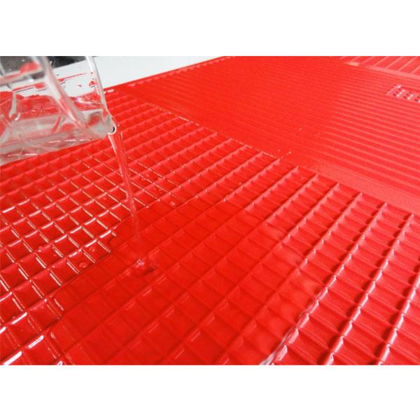 サイズ45cm×60cm レッド 日本製 水洗いOK エースマット RED T-502